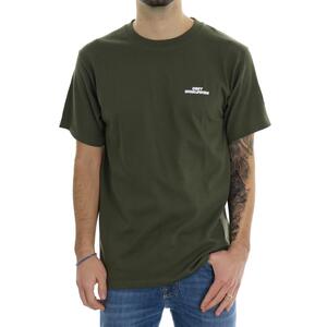 T-SHIRT WORLDWIDE MARRONE